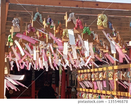 服部天神神社的木屐走廊 服部天神神社的木屐走廊 135546878