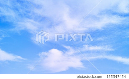 Blue sky and cloud image 135547454