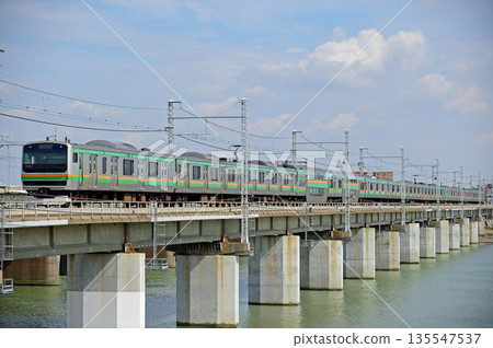 東海道本線 茅崎平塚 JR東日本 E231系 1000系 K-41編組（國府） 135547537