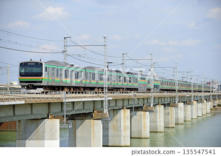 Tokaido Line Chigasaki-Hiratsuka JR East E231 series 1000 series K-37 (Kozu) Tokaido Line Chigasaki-Hiratsuka JR East E231 series 1000 series K-37 (Kozu) 135547541