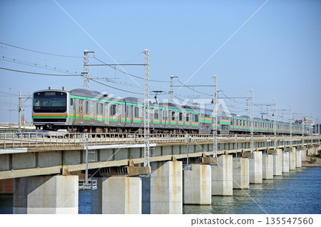 東海道幹線茅崎平塚 JR 東日本 E231 系列 1000 系列 K-12 編組（國府） 135547560