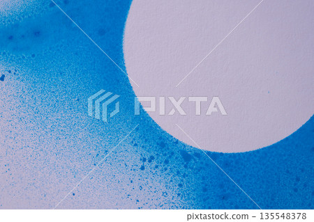 Blue spray paint background Blue spray paint background 135548378