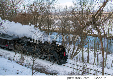 The powerful run of the Steam Locomotive Winter Wetlands The powerful run of the Steam Locomotive Winter Wetlands 135549300