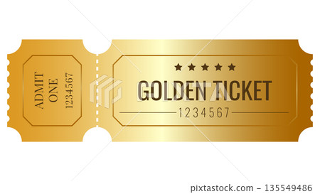 golden ticket template golden ticket template 135549486