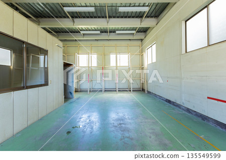 Interior of an old vacant property Interior of an old vacant property 135549599