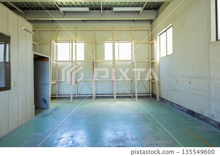 Interior of an old vacant property Interior of an old vacant property 135549600