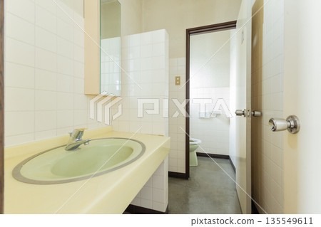 Interior of an old vacant property Interior of an old vacant property 135549611