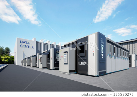 Energy storage systems or battery container units for data center 135550275