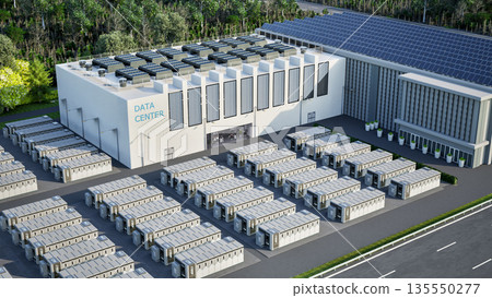 Energy storage systems or battery container units for data center 135550277