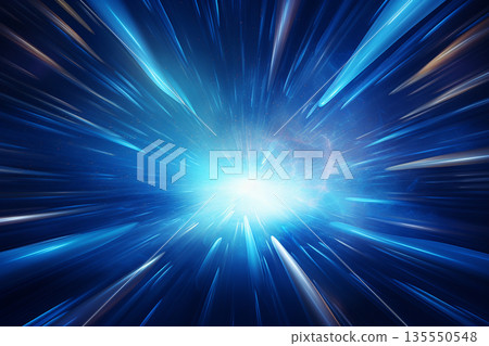Abstract Cosmic Light Explosion 135550548