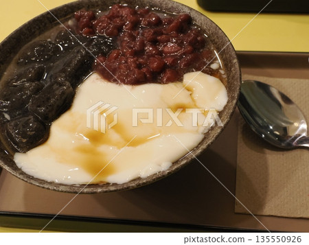 Silence of Black Sesame and Tofu Pudding - A Sweet Dish from ToyaTento in Waterloo Silence of Black Sesame and Tofu Pudding - A Sweet Dish from ToyaTento in Waterloo 135550926
