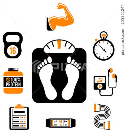 Fitness and Gym Concept 135551244