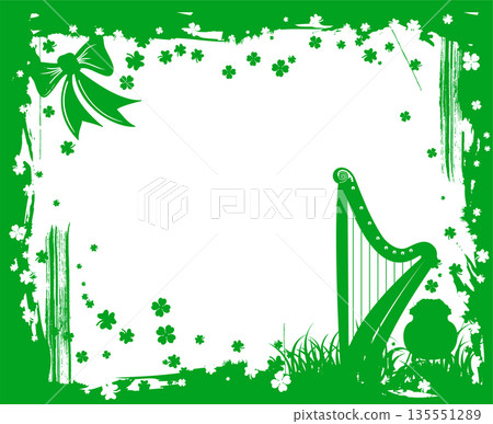 Abstract St. Patrick's Day 135551289