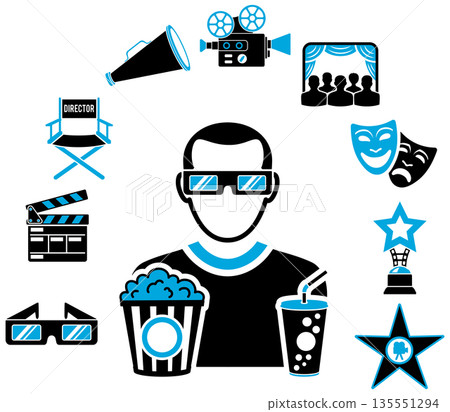 Cinema and Movie concept 135551294