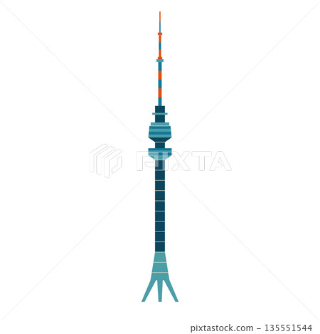 Belgrade Avala Tv Tower Icon Belgrade Avala Tv Tower Icon 135551544