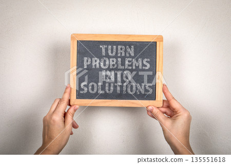 Turn Problems Into Solutions Motivation And Strategic Problem Solving Concept Turn Problems Into Solutions Motivation And Strategic Problem Solving Concept 135551618