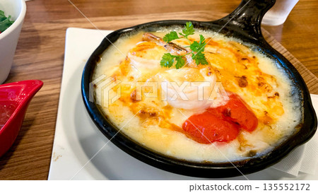 Shrimp and Tomato Cheese Doria Shrimp and Tomato Cheese Doria 135552172