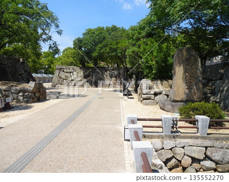 岡山城景色(岡山縣岡山市) 岡山城景色(岡山縣岡山市) 135552270