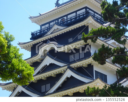 Fukuyama Castle's keep (Fukuyama City, Hiroshima Prefecture) 135552526