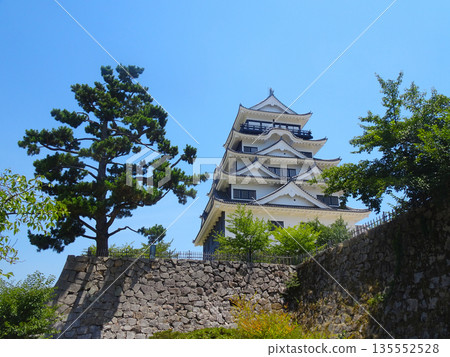 Fukuyama Castle's keep (Fukuyama City, Hiroshima Prefecture) 135552528