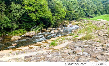 五箇山跨河公園,自然資源豐富 五箇山跨河公園,自然資源豐富 135553002