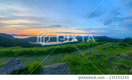 The spectacular grasslands of Kawauchi Pass The spectacular grasslands of Kawauchi Pass 135553243