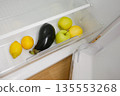 Food Storage - Fruits and Vegetable in Refrigerator Drawer 135553268