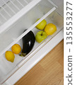 Food Storage - Fruits and Vegetable in Refrigerator Drawer 135553277