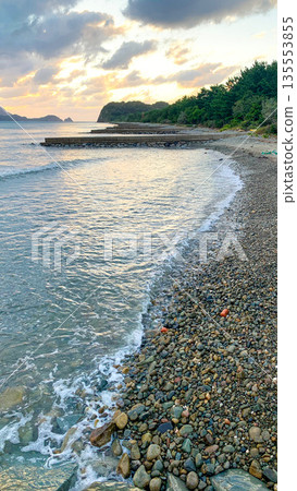 The beautiful Wave Hashidate in Senzaki, Nagato City The beautiful Wave Hashidate in Senzaki, Nagato City 135553855