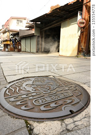 澀溫泉（長野縣山之內町）的街道與鵝卵石路 135554778