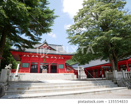 Akagi Shrine in summer Akagi Shrine in summer 135554833