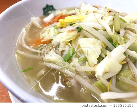 "Vegetable-packed Tanmen" at a Chinese restaurant chain "Vegetable-packed Tanmen" at a Chinese restaurant chain 135555195