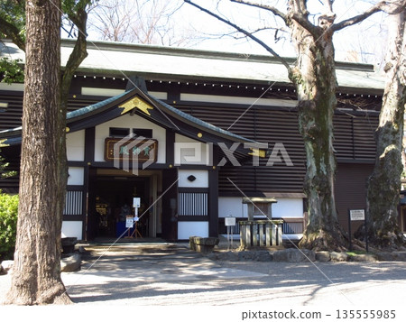 The Treasure Hall of Okunitama Shrine in Fuchu, Tokyo 135555985