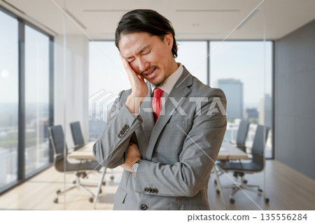 Worried businessman 135556284