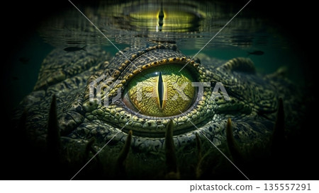 alligator, reptilian, dragon 135557291