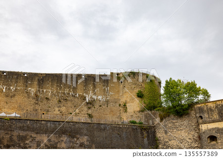 Castle of Sedan, Sedan, Rethel, Ardennes, Grand-Est, France, August, 28th, 2025, Ancient stone Castle of Sedan, Sedan, Rethel, Ardennes, Grand-Est, France, August, 28th, 2025, Ancient stone 135557389