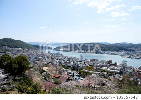 廣島縣尾道市_從千光寺公園的鼓岩附近拍攝的景色_2025年3月1日 135557548
