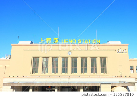 東京都台東區JR上野站的風景 135557810