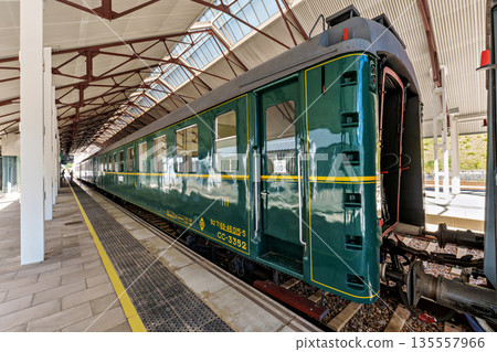 The Canfranc station is a railway station located at Canfranc in Huesca, Spain close to the border with France. 135557966