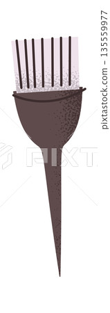 Hair dye brush beautician tool Hair dye brush beautician tool 135559977