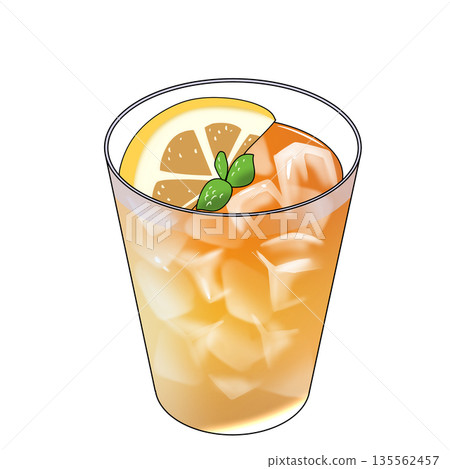 Ice lemon tea Ice lemon tea 135562457