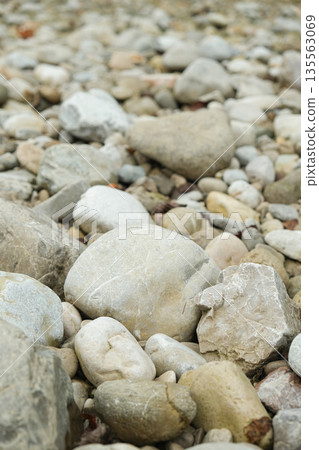 Natural River Stone Background and Texture Natural River Stone Background and Texture 135563069