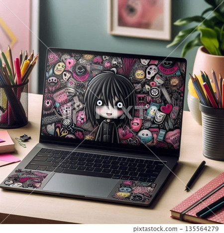 emo PC!男女宅男宅女、創作者和遊戲玩家的專屬書桌空間 emo PC!男女宅男宅女、創作者和遊戲玩家的專屬書桌空間 135564279