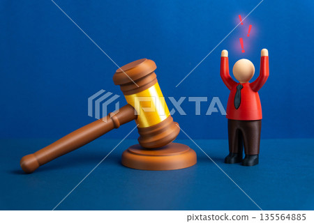 The businessman is dissatisfied with the new legislation. Regulatory pressure concept, legal changes and uncertainty. Compliance costs, business risks and adaptation challenges in changing rules. The businessman is dissatisfied with the new legislation. Regulatory pressure concept, legal changes and uncertainty. Compliance costs, business risks and adaptation challenges in changing rules. 135564885