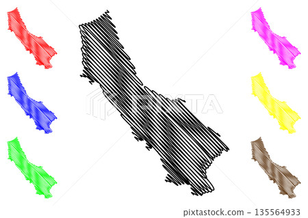 Horgen District (Switzerland, Swiss Confederation, Canton of Zurich) map vector illustration, scribble sketch Bezirk Horgen map Horgen District (Switzerland, Swiss Confederation, Canton of Zurich) map vector illustration, scribble sketch Bezirk Horgen map 135564933