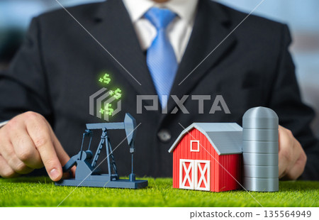 Oil production on agricultural land. Shale oil production and environmental impacts. Land reclamation. Conflict between energy extraction and farming. Ecological risks, soil recovery and regulation 135564949
