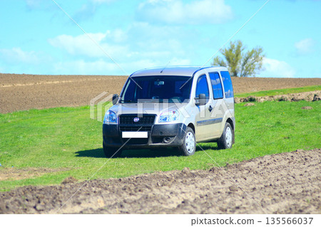 Fiat Doblo outdoors. Comfortable car for all cases of life Fiat Doblo outdoors. Comfortable car for all cases of life 135566037
