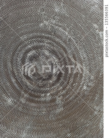 Texture from old corrugated paper. Material for design and interior decoration Texture from old corrugated paper. Material for design and interior decoration 135566391