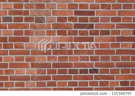 紅磚牆壁紋理 135566797
