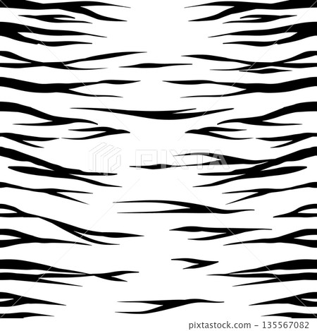 Tiger skin fur seamless pattern for fabric, clothing textile. Cute Hand drawn design with repeatable Tiger skin fur seamless pattern for fabric, clothing textile. Cute Hand drawn design with repeatable 135567082